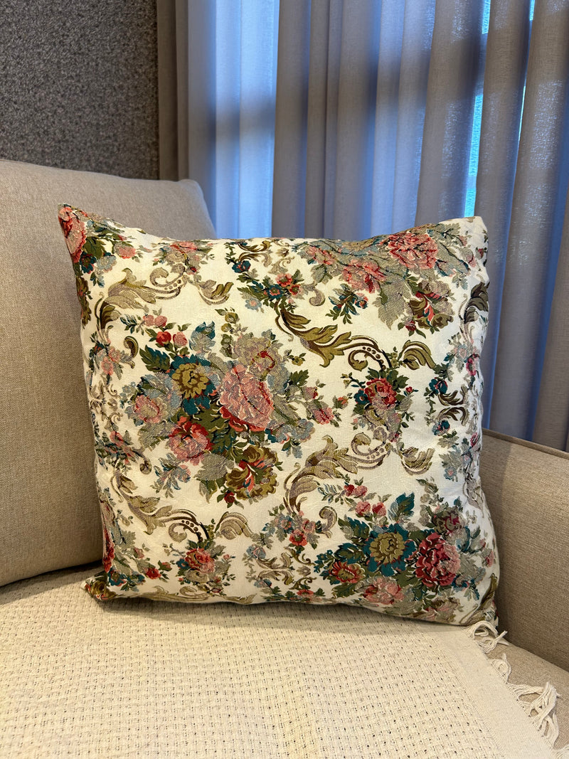 ALMOFADA JACQUARD FLORES DO CAMPO