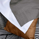 Cortina Gaze de Linho Com Blackout Para Trilho Suiço Simples