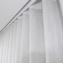 Cortina Gaze Linho Sem Forro Para Trilho Suiço Simples