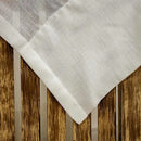 Cortina Gaze Linho Sem Forro Para Trilho Suiço Simples