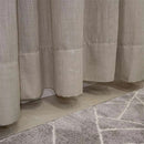 Cortina Gaze Linho Sem Forro Para Trilho Suiço Simples