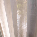 Cortina Gaze Linho Sem Forro Para Trilho Suiço Simples