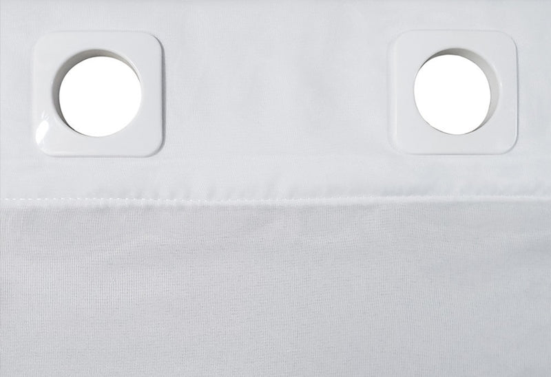 Cortina Voil Liso Branco Para Cozinha