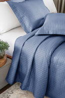 Kit Colcha Queen 2,30x2,50 C/ 2 Porta Travesseiros Le Mans