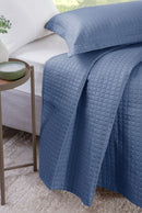 Kit Colcha Queen 2,30x2,50 C/ 2 Porta Travesseiros Le Mans