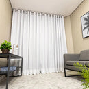 Cortina Gaze Linho com Forro de Blackout para Varão