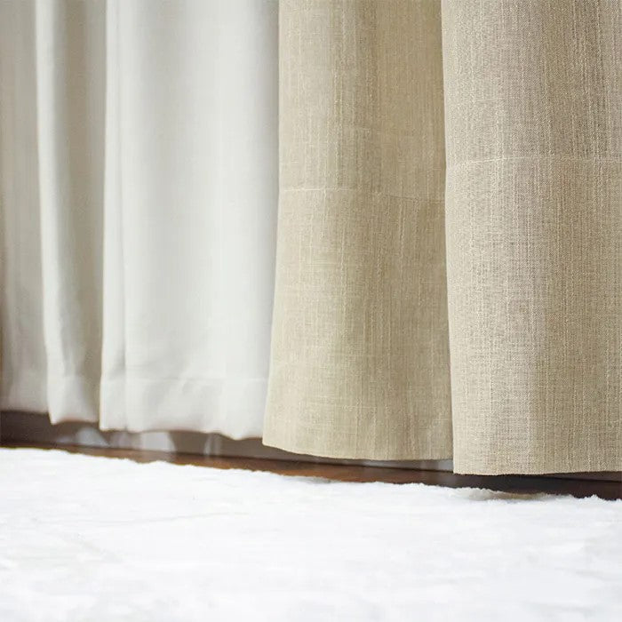 Cortina Gaze Linho com Forro de Blackout para Varão