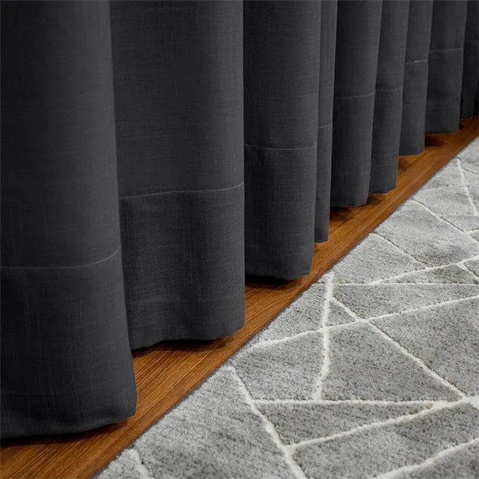 Cortina Gaze Linho com Forro de Blackout para Varão