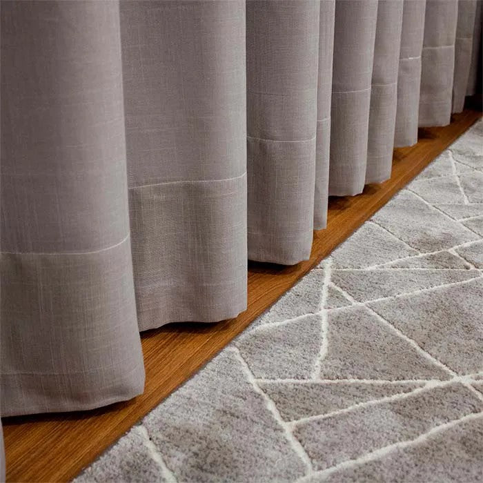 Cortina Gaze Linho com Forro de Blackout para Varão